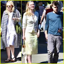 Dakota Fanning Grabs Lunch in LA with Sister Elle Fanning & Her Boyfriend Gus Wenner