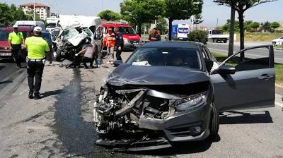 Malatya'da zincirleme kaza: 3 yaralı İhlas Haber Ajansı