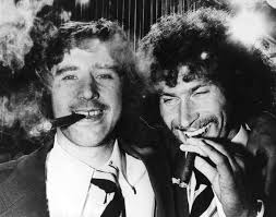 and that&#39;s why he gets to smoke a big cigar with Paul Breitner…. …speaking of Breitner: Here was a man who was not afraid to engage in an Afro-deathmatch to ... - tumblr_lvawdvtf6m1r6mwuno1_1280