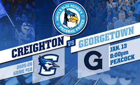 Creighton Bluejays Host Georgetown Hoyas on Fan Appreciation Night