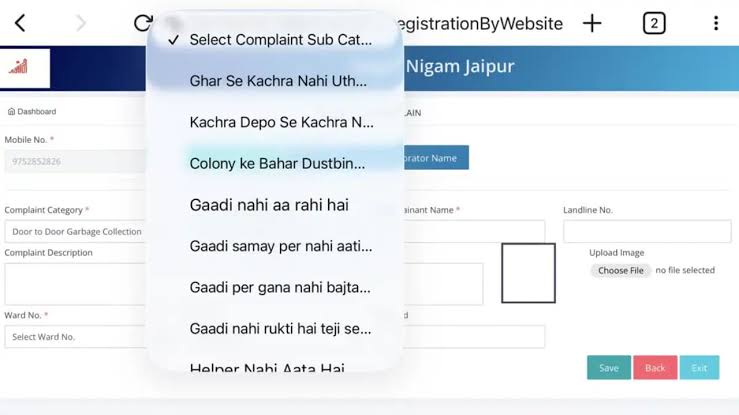 Jaipur Nagar Nigam's complaint portal goes viral for using conversational Hindi, featuring options like 'Dog pagal ho gaya hai' and 'Pig bahut ho gaye hai.'