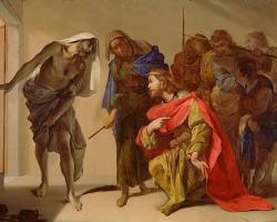 Image of Old Testament depiction of a witch