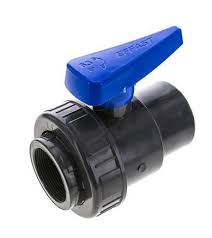 PVC 2-way Ball Valve Single Union Rp 2'' EPDM | Tameson