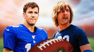 Eli Manning and Glen Powell Promote 'Chad Powers' Series