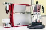 Electric moka espresso maker