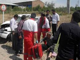 Image result for ‫مصدوم تصادف‬‎