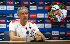 Luis Enrique elogia la valentía de Isaac del Toro: ‘Es muy ambicioso y le gusta ir para adelante’