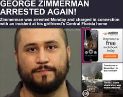 George Zimmerman Arrested Again – Reports in from Local Florida News Outlets. HLN headlines that Zimmerman arrested again – credit HLN - george-zimmerman-arrested-again-video-apopka-florida-girlfriend-domestic-shotgun