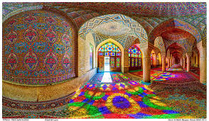 Nasir-ol-Molk Mosque in shiraz, Iran. ile ilgili görsel sonucu