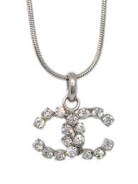 CHANEL Pre-Owned 2000 CC-pendant Necklace | Silver | FARFETCH