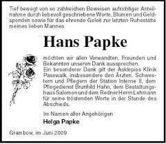 Hans Papke | Nordkurier Anzeigen - 005906231101