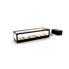 Sushi display case with remote flat tank L1190 VTLG6SGRP SAYL