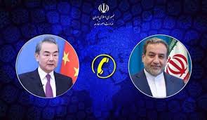 گفتگوی تلفنی وزیران امور خارجه جمهوری اسلامی ایران و چین
