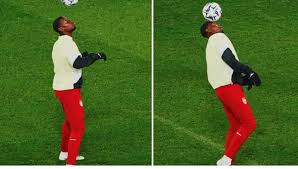 Paul Pogba prouve qu'il n'a rien perdu lors de l'échauffement de Monaco