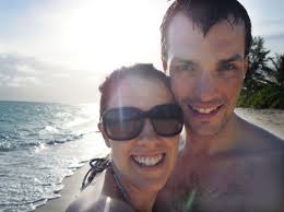 Tragedy: Smiling newlyweds Ian Redmond 30, and Gemma Houghton 27 before the shark attack that killed Mr Redmond. &#39;My husband and my best friend was ... - article-2027214-0D780B7000000578-158_634x473
