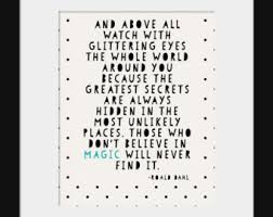 roald dahl quote – Etsy via Relatably.com