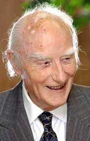 Francis Crick, shown in a 2003 photo, won the Nobel Prize for his research on the &quot;double-helix&quot; structure of the DNA molecule. - 040729_francis_crick_vsm.grid-4x2