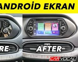 Fiat Egea multimedya tablet ekranı
