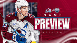 Avalanche vs. Oilers: Playoff Implications and Injury Updates (April 14, 2026)