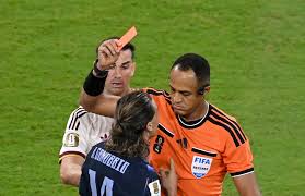Who is the referee for Brazil vs Norway in World Cup round of 16?