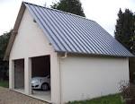 Couverture toiture bac acier garage