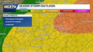 Next weather threat: Strong storms possible all day Tuesday
