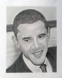 Obama Drawing by Felipe Galindo - Obama Fine Art Prints and Posters for Sale - obama-felipe-galindo