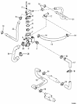 SOLD Mercruiser Thermostat Housing 16413-C V-V-8