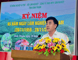 Họp mặt kỷ niệm 65 năm ngày Lâm nghiệp Việt Nam