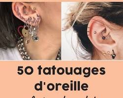 Image de Tatouage sur le tragus de l'oreille