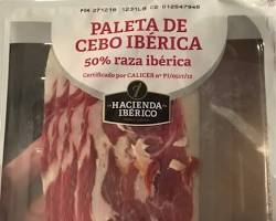 Imagen de Paleta ibérica de cebo Hacendado Mercadona