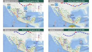 Onda tropical 27 se aleja de México; SLP tendrá calor, viento y hasta lluvias