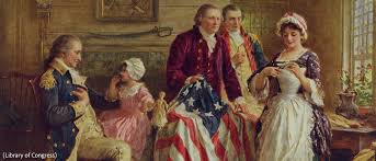 The Stars and Stripes over 250 years
