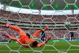 Uruguay goalkeeper Fernando Muslera is replaced at halftime at his request after mistake vs. Spain