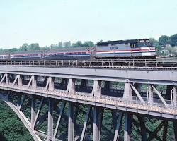 Image of Amtrak Maple Leaf train