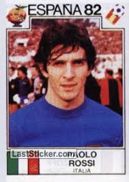 Paolo Rossi (Italia). 50. Panini FIFA World Cup Spain 1982 - 50