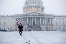 Winter Storm: Snowfall continues, sleet and ice to coat DC region Sunday afternoon
