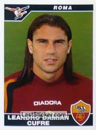 Leandro Damian Cufre (Roma). 395. Panini Calciatori 2004-2005 - 395