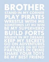 Brother Quotes on Pinterest | Little Brother Quotes, Big Brother ... via Relatably.com