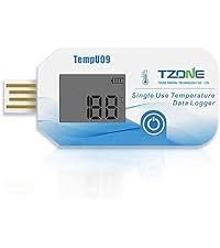 Tzone Disposable Temperature Data Logger USB Digital Temp ...