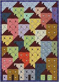 Résultat de recherche d'images pour "Log cabin quilt patterns"