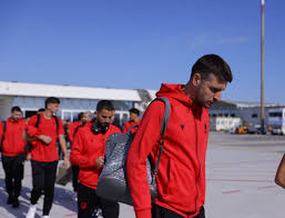 Albania arrive in Helsinki ahead of Finland Nations League match