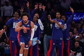 Pistons cap season sweep of Knicks with blowout at Madison Square Garden