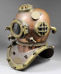 Image result for deep sea diving helmet