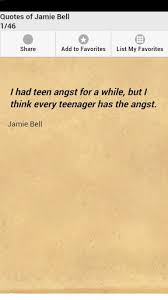 Download Quotes of Jamie Bell for Android - Appszoom via Relatably.com