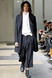 Résultat de recherche d'images pour "yohji yamamoto menswear"
