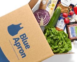 Image of Blue Apron meal kit delivery service