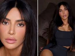 Kim Kardashian accused of 'overly photoshopping' her new ...