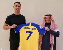 صورة كريستيانو رونالدو مع نادي النصر السعودي