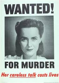 &quot;Wanted for Murder, Her Careless Talk Costs Lives&quot; by Victor Keppler - preview